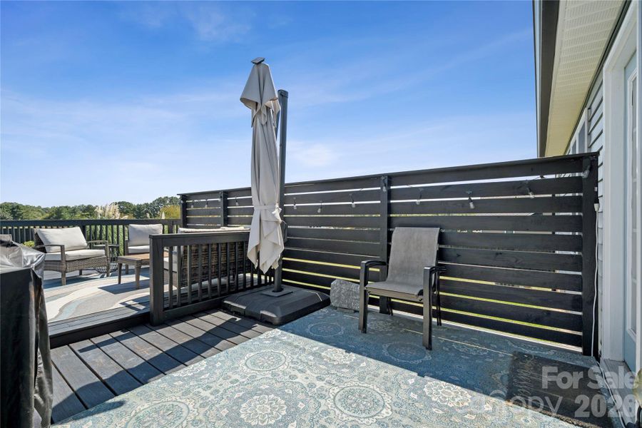 Exterior details and patio area of a home in , Lincolnton (Image 22).