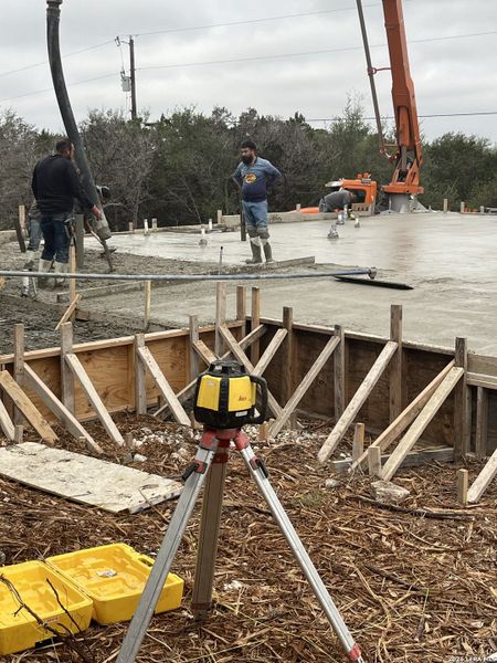 In-progress construction of a new home in , Canyon Lake, TX (Image 3). In-progress construction of a new home in , Canyon Lake, TX (Image 3).