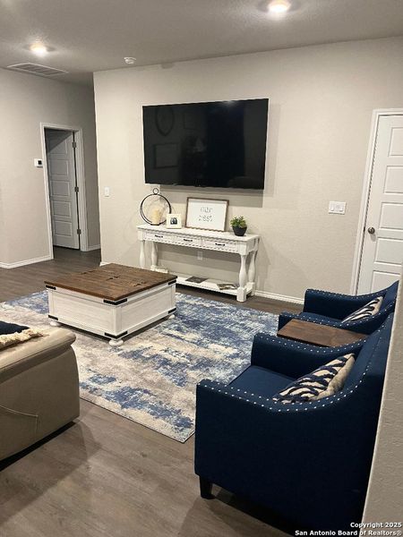 Furnished interior view inside a new home in , San Antonio (Image 11). Furnished interior view inside a new home in , San Antonio (Image 11).