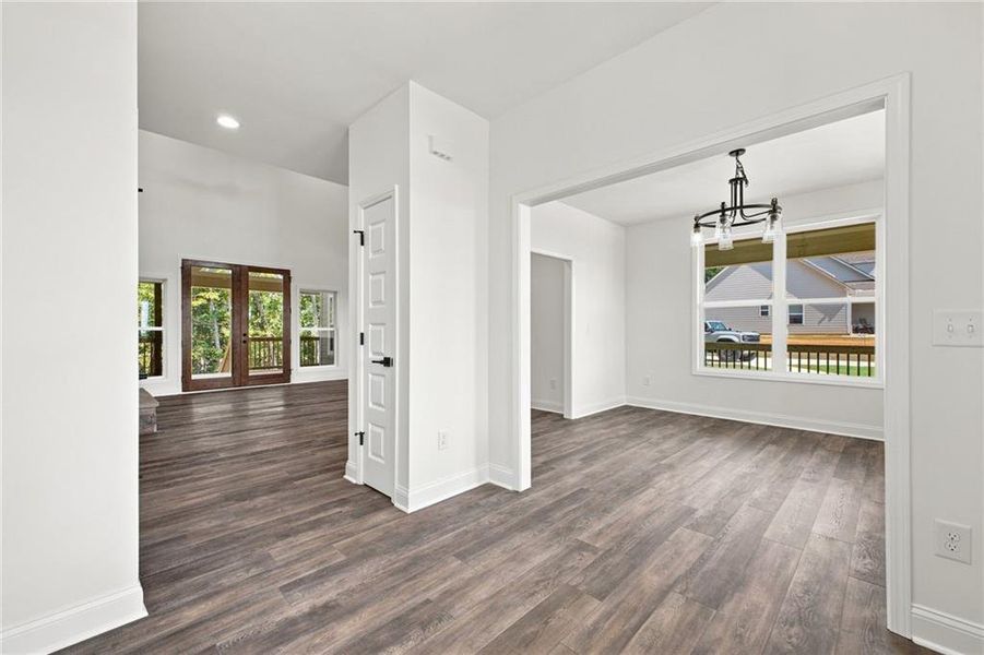 Spacious, unfurnished interior of a new home in , Cedartown (Image 47).