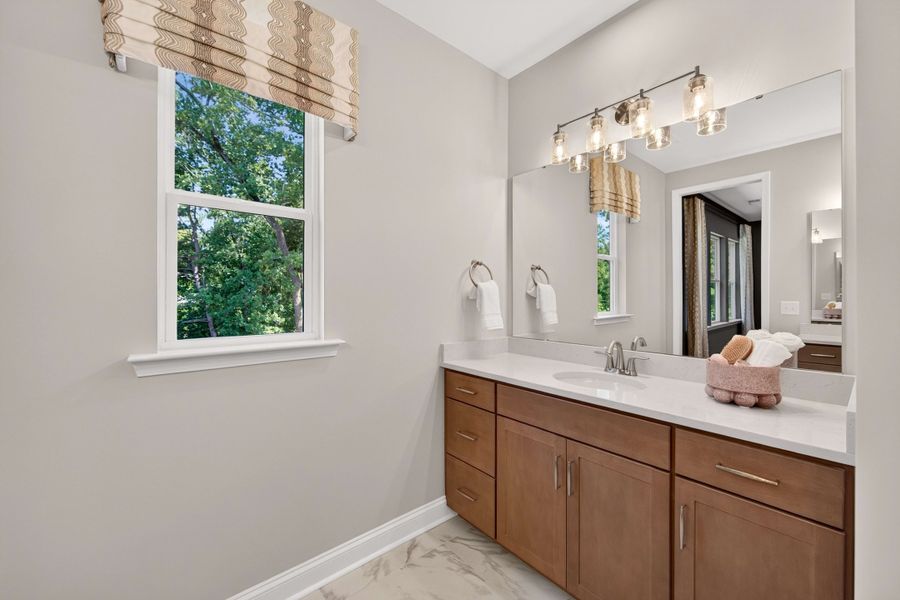 Furnished interior view inside a new home in Southbridge, Fort Mill (Image 22).