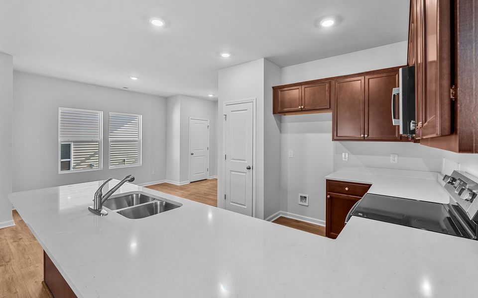 Furnished interior view inside a new home in Hanes Lake, Winston-Salem (Image 10).