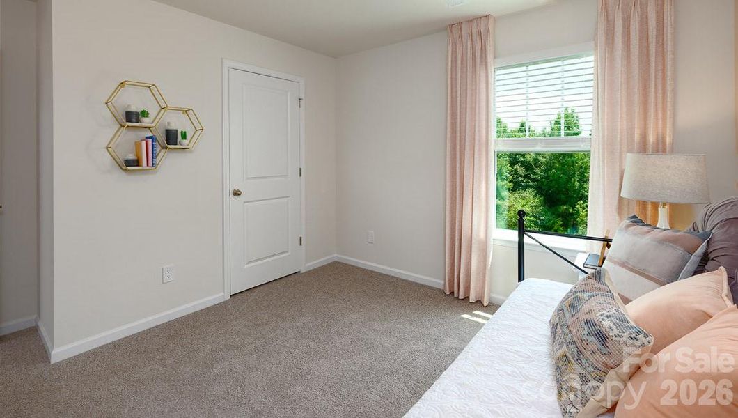 Furnished interior view inside a new home in Secrest Commons, Monroe (Image 31).