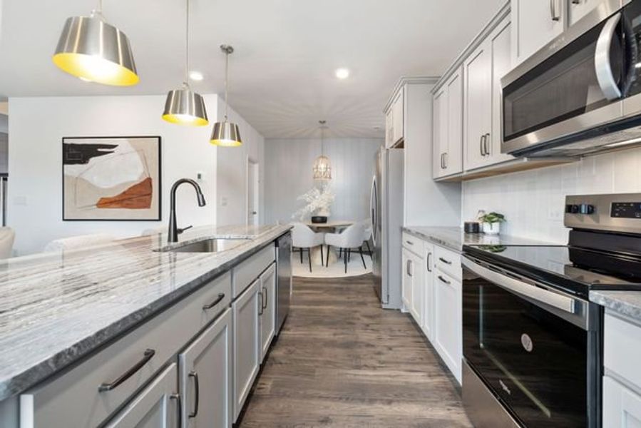 Representative furnished interior of a home built from the Shepherd by True Homes in Benson Village, Benson (Image 6).
