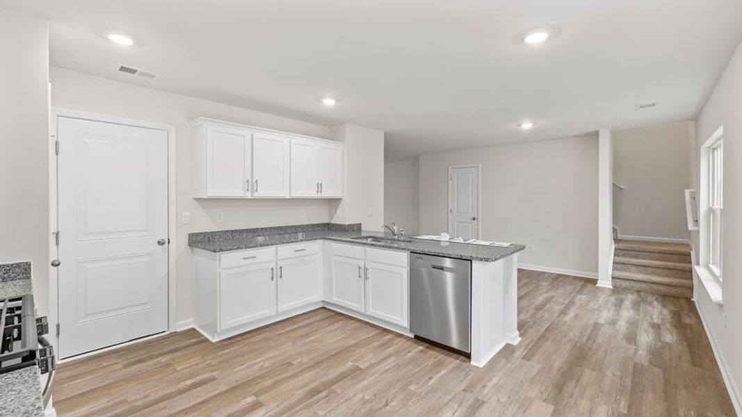 Furnished interior view inside a new home in Hawk Ridge, Anderson (Image 10).