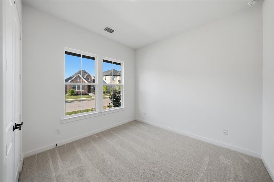 Spacious, unfurnished interior of a new home in Light Farms Brenham - 40' Lots, Celina (Image 12). Spacious, unfurnished interior of a new home in Light Farms Brenham - 40' Lots, Celina (Image 12).