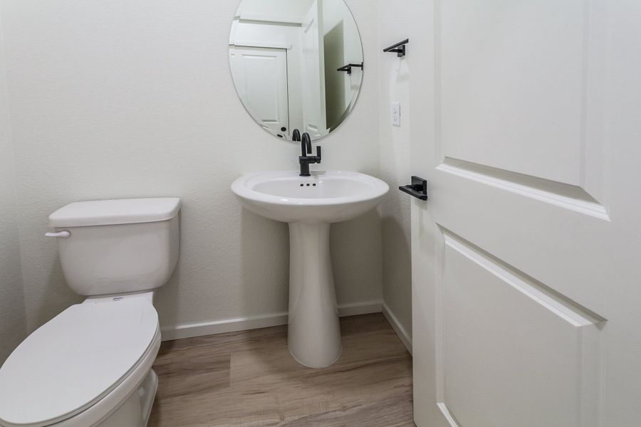 Representative furnished interior of a home built from the Morrison by Hartford Homes in Trailside, Timnath (Image 9).