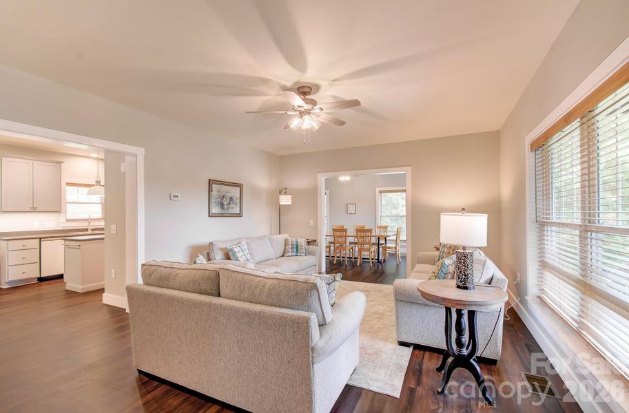 Furnished interior view inside a new home in , Hendersonville (Image 5). Furnished interior view inside a new home in , Hendersonville (Image 5).
