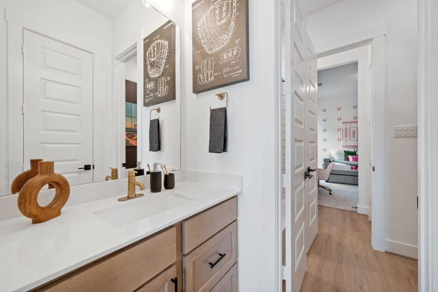 Representative furnished interior of a home built from the Riverwalk by HistoryMaker Homes in Attwater 65s - Signature, Waller (Image 16). Representative furnished interior of a home built from the Riverwalk by HistoryMaker Homes in Attwater 65s - Signature, Waller (Image 16).