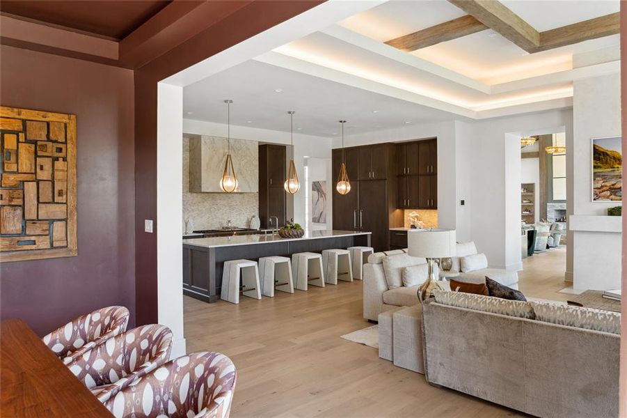 Furnished interior view inside a new home in , Fort Worth (Image 17).