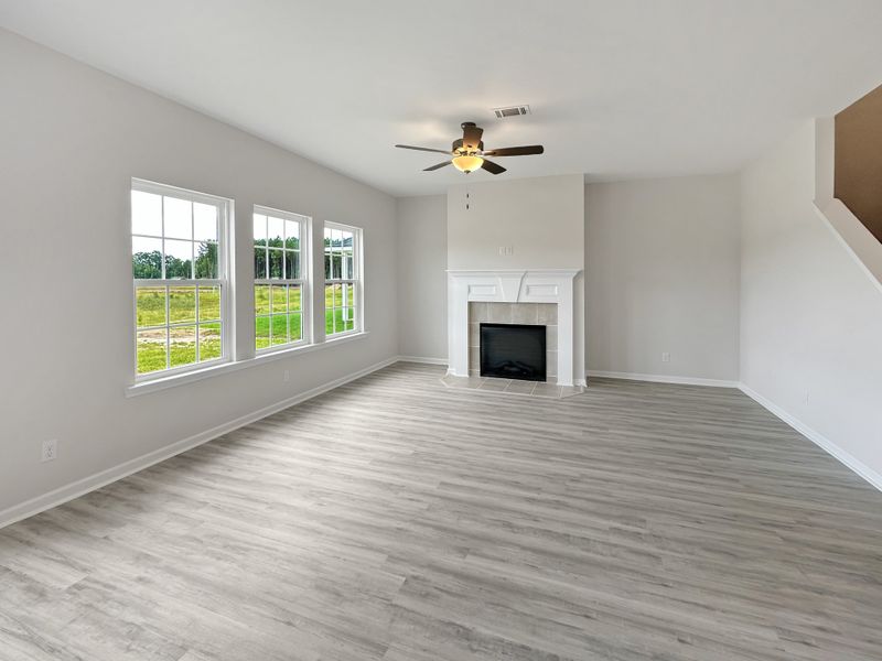 Spacious, unfurnished interior of a new home in Tranquil South, Hinesville (Image 13). Spacious, unfurnished interior of a new home in Tranquil South, Hinesville (Image 13).
