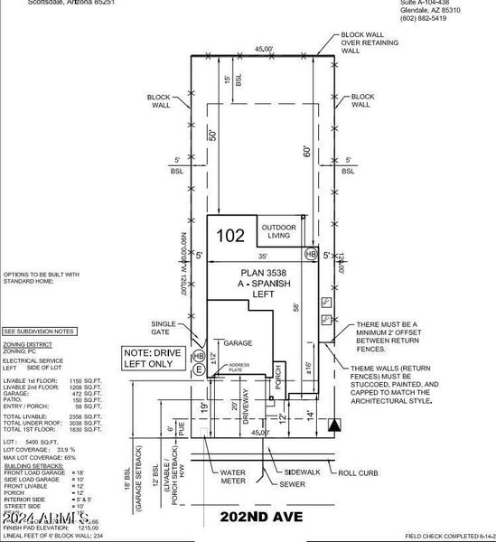 Plot Plan