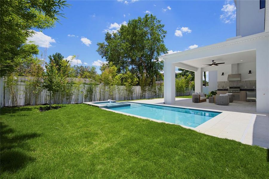 Exterior details and patio area of a home in , Winter Park (Image 32).
