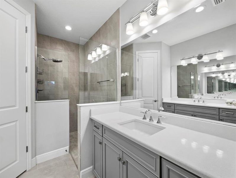 Furnished interior view inside a new home in , Sarasota (Image 15).