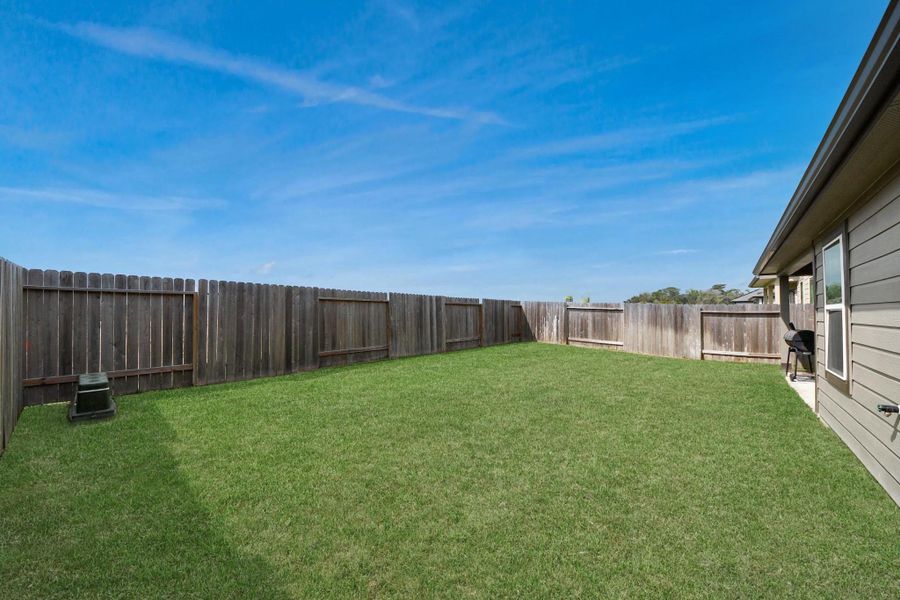 Enjoy added privacy with no direct rear neighbors, creating a peaceful outdoor setting with plenty of open green space.