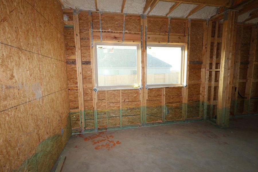 In-progress construction of a new home in Meridiana 45' Homesites, Manvel, TX (Image 8).