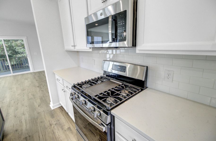 Close-up of interior finishes inside a home in Indigo Grove Townhomes, Johns Island (Image 13).