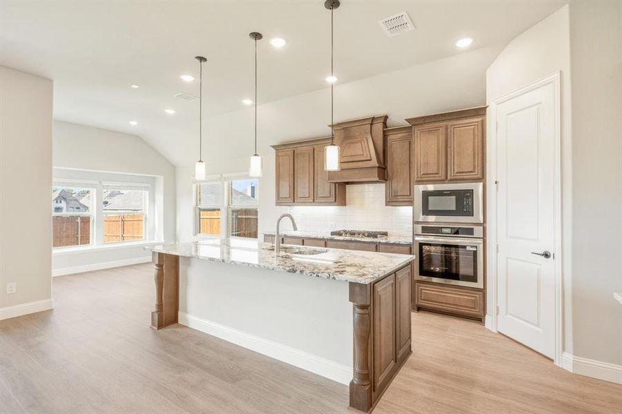 Furnished interior view inside a new home in Eagle Glen 50, Alvarado (Image 10).