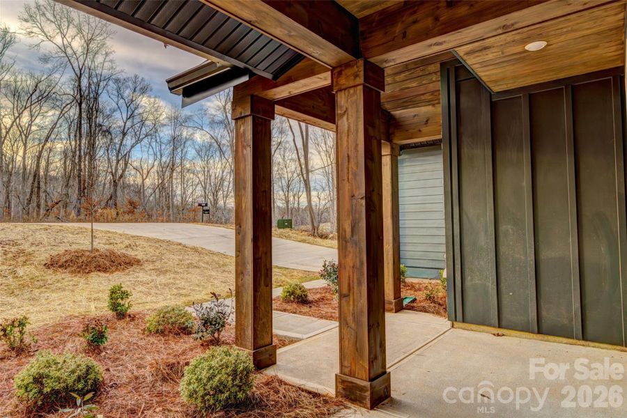Exterior details and patio area of a home in , Bessemer City (Image 23).
