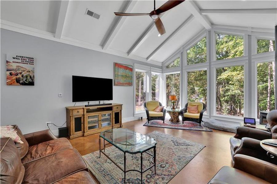 Furnished interior view inside a new home in , Gainesville (Image 16).
