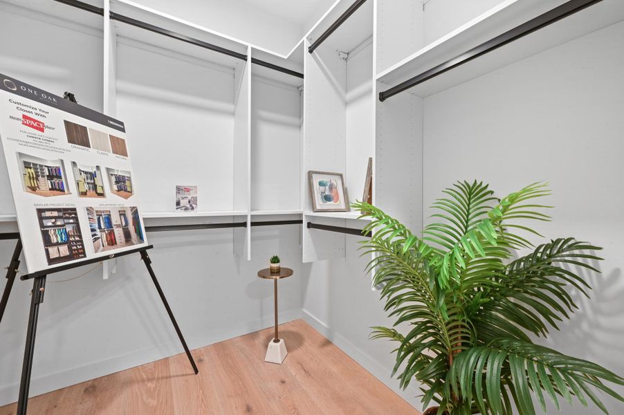 Furnished interior view inside a new home in One Oak, Austin (Image 15).