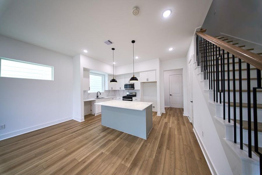 Open concept living. Open concept living.