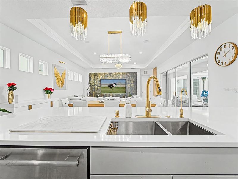 Furnished interior view inside a new home in , San Antonio (Image 14).