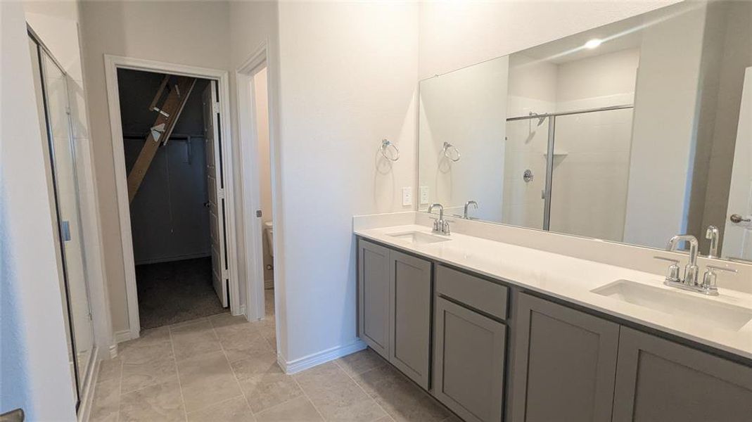 Furnished interior view inside a new home in Trailstone, Caddo Mills (Image 4).