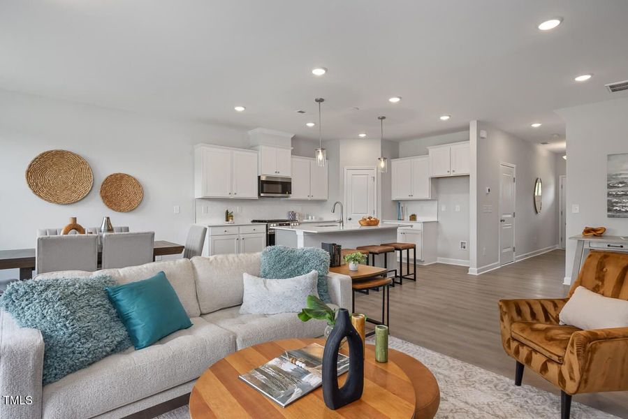 Furnished interior view inside a new home in Springvale, Fuquay Varina (Image 8).