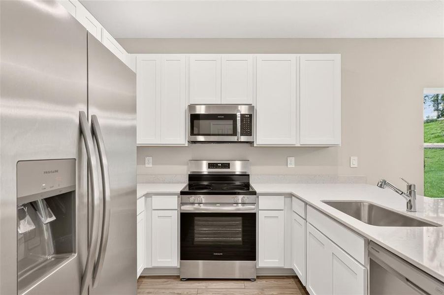 Furnished interior view inside a new home in , Alachua (Image 10).