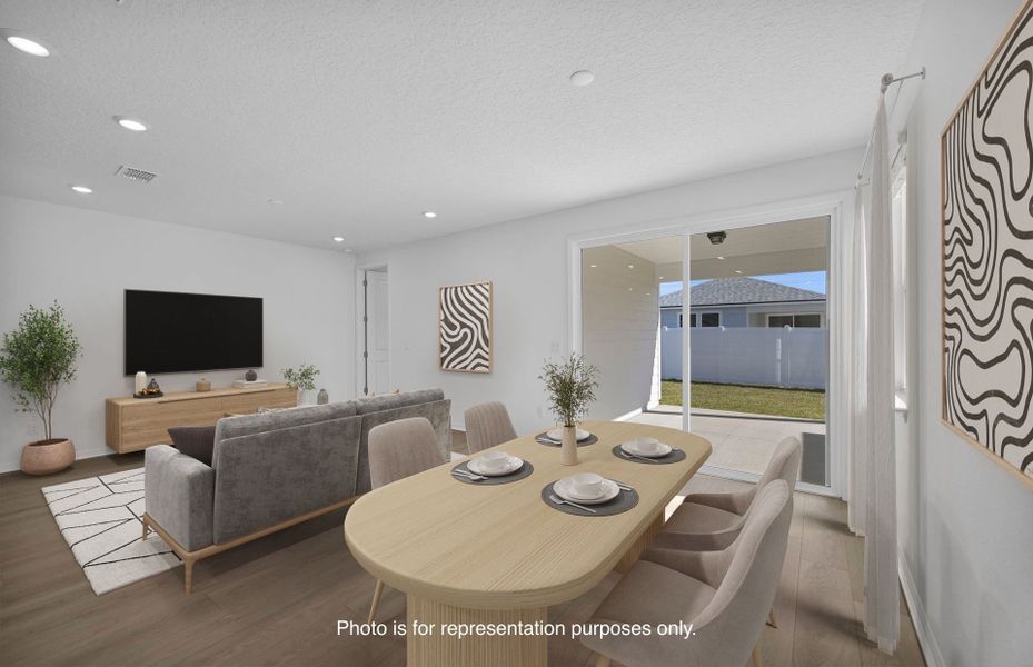 Furnished interior view inside a new home in Murray Farms, Middleburg (Image 6).