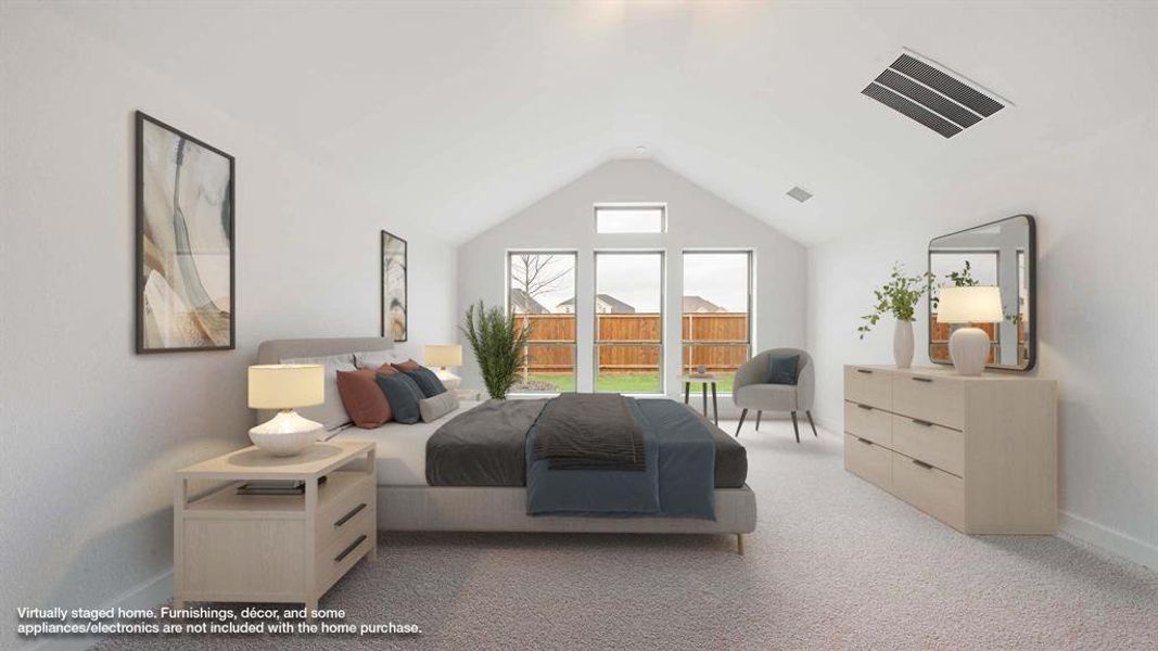 Furnished interior view inside a new home in Cambridge Crossing, Celina (Image 12).