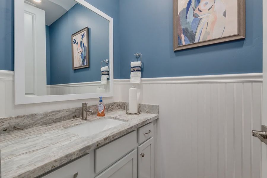 Representative furnished interior of a home built from the Diamond by Elliott Homes in Forté at Granite Vista, Waddell (Image 17).