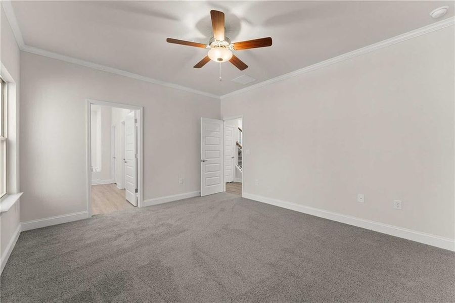 Spacious, unfurnished interior of a new home in Habersham Meadows, Demorest (Image 19). Spacious, unfurnished interior of a new home in Habersham Meadows, Demorest (Image 19).
