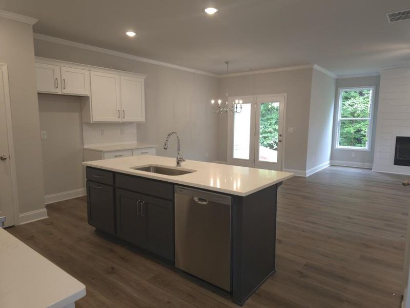 Furnished interior view inside a new home in , Duluth (Image 4).