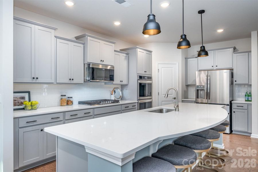 Furnished interior view inside a new home in , Charlotte (Image 39).