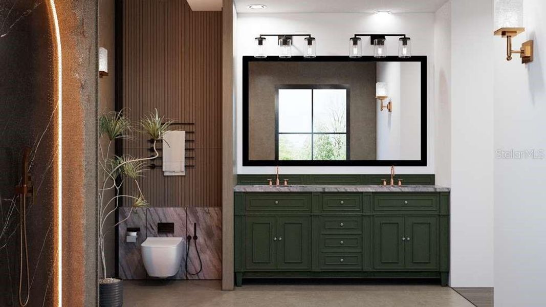 Furnished interior view inside a new home in , Ocala (Image 17).