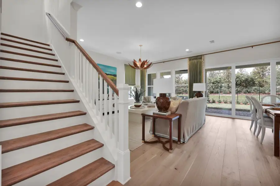 Representative furnished interior of a home built from the Scarlett by Riverside Homes in Sagebrush at EverRange, Jacksonville (Image 16).