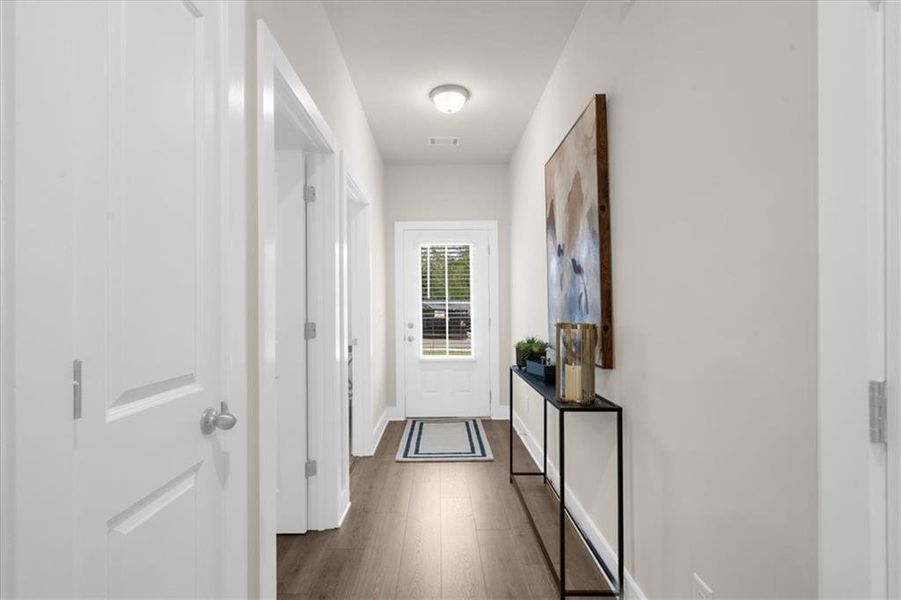 Furnished interior view inside a new home in , Dawsonville (Image 28).