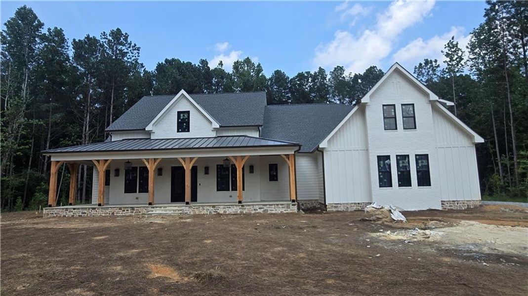 In-progress construction of a new home in , Acworth, GA (Image 11).