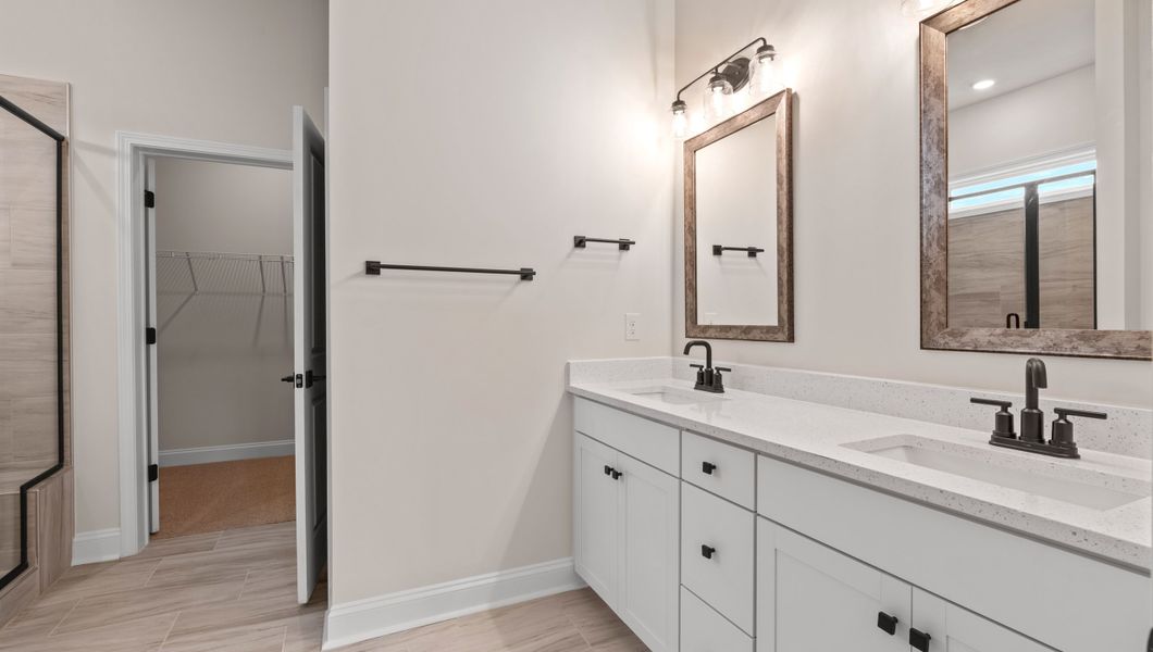 Representative furnished interior of a home built from the AZALEA by D.R. Horton in Whitehawk Meadows, Travelers Rest (Image 14).