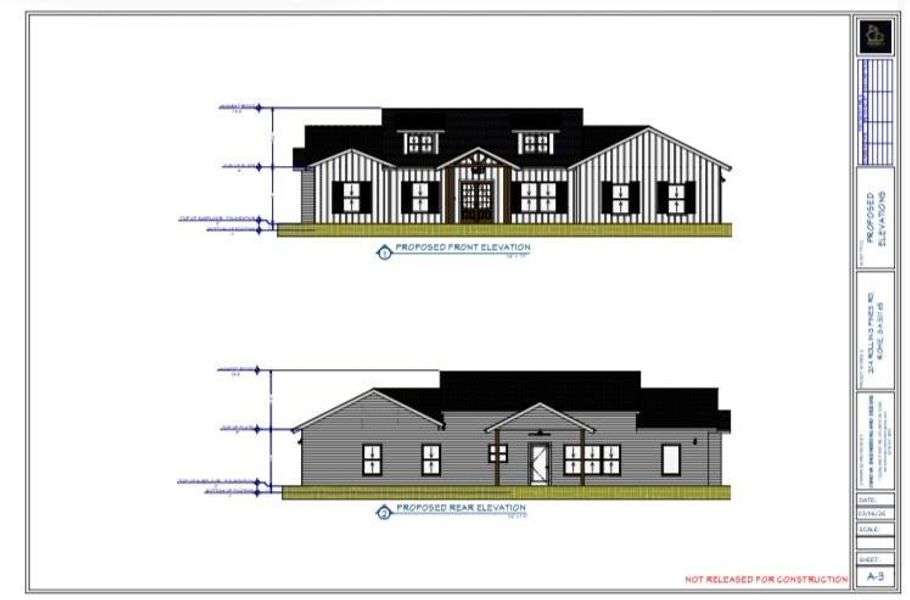 Exterior rendering of this home design in , Rome, GA (Image 5). Exterior rendering of this home design in , Rome, GA (Image 5).