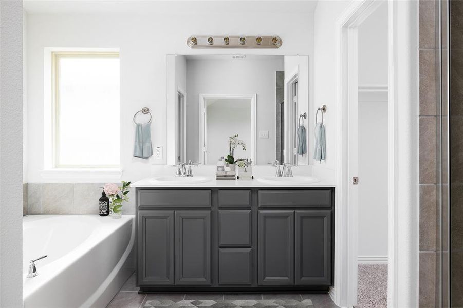 Beazer Homes Verandah Brooks Floorplan. This is not a photo of the actual home, but is a photo of the Brooks floorplan.