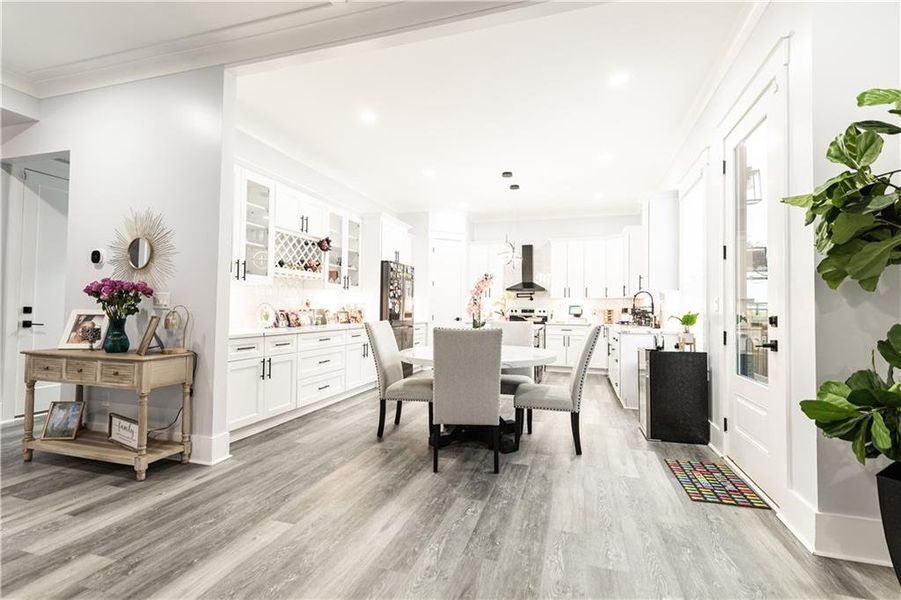 Furnished interior view inside a new home in , Snellville (Image 16). Furnished interior view inside a new home in , Snellville (Image 16).