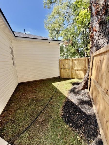 Exterior details and patio area of a home in , North Charleston (Image 22).