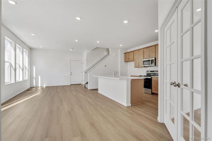 Furnished interior view inside a new home in Turnberry Villas, Commerce City (Image 15).