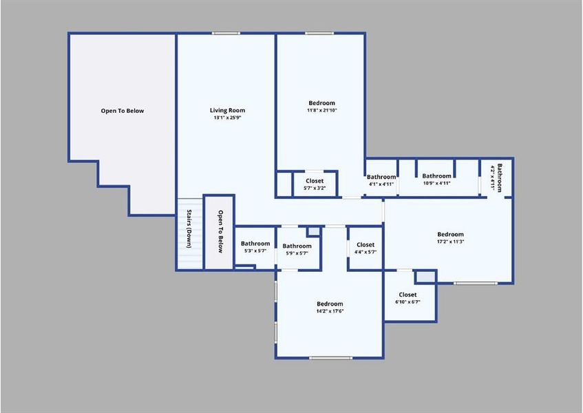2D floor plan layout of this home in , Malakoff, TX (Image 5). 2D floor plan layout of this home in , Malakoff, TX (Image 5).