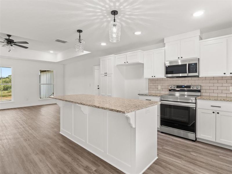 Furnished interior view inside a new home in , Gilmer (Image 5). Furnished interior view inside a new home in , Gilmer (Image 5).