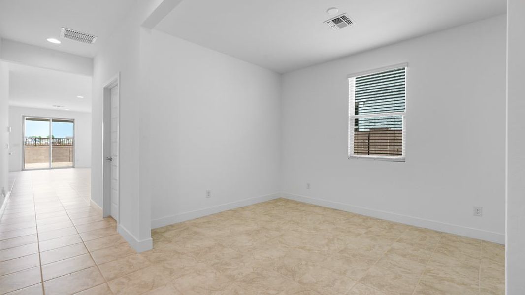Spacious, unfurnished interior of a new home in Combs Ranch Discovery Collection, San Tan Valley (Image 15).