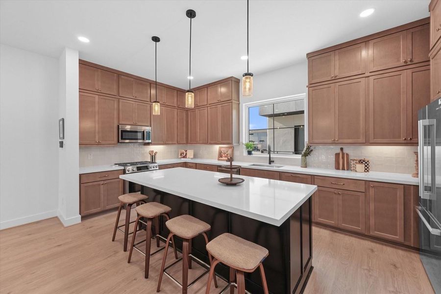 Furnished interior view inside a new home in Commonwealth Park, Houston (Image 19).